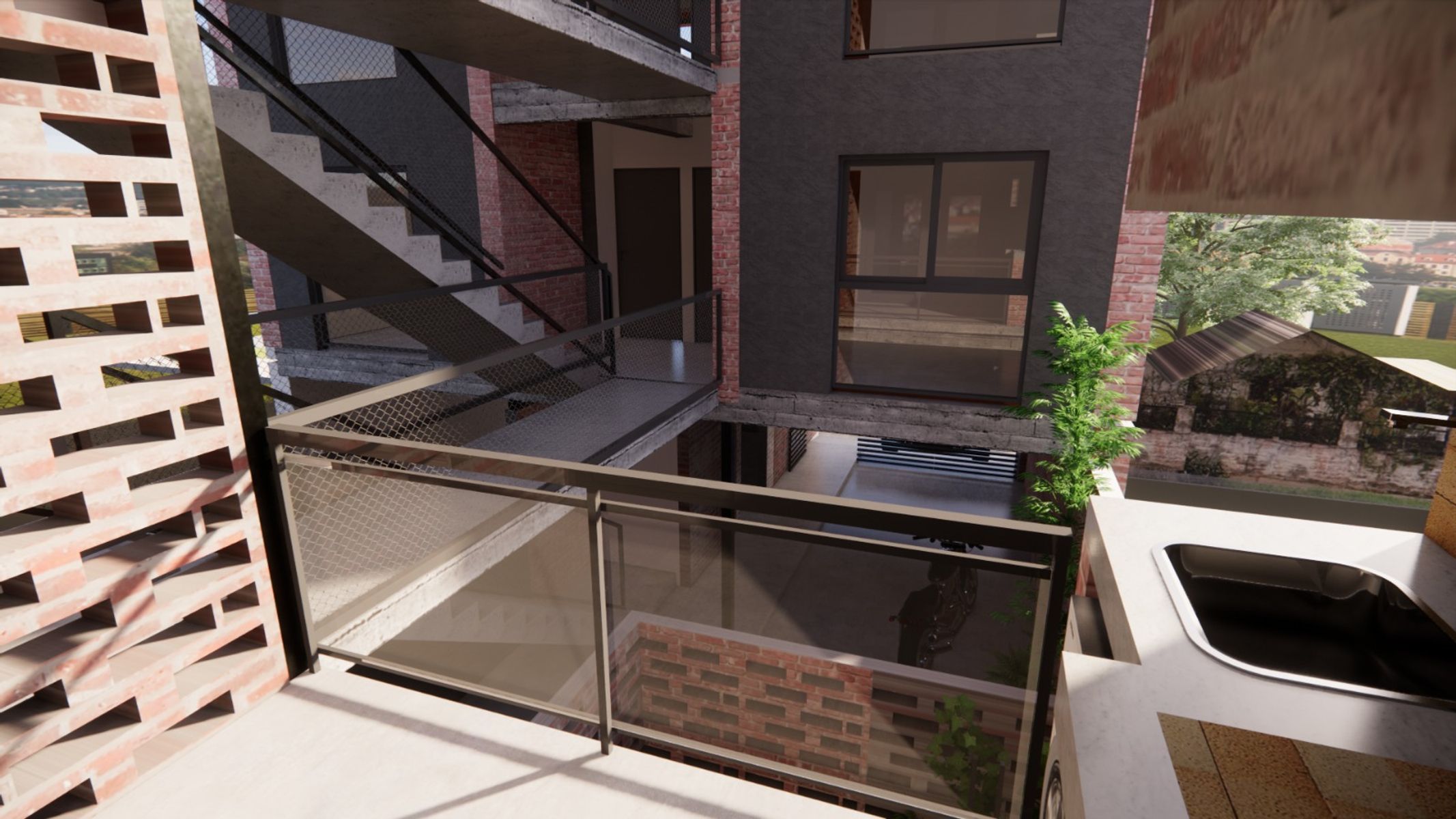 Departamento a estrenar de 2 dormitorios en planta baja con patios - 5