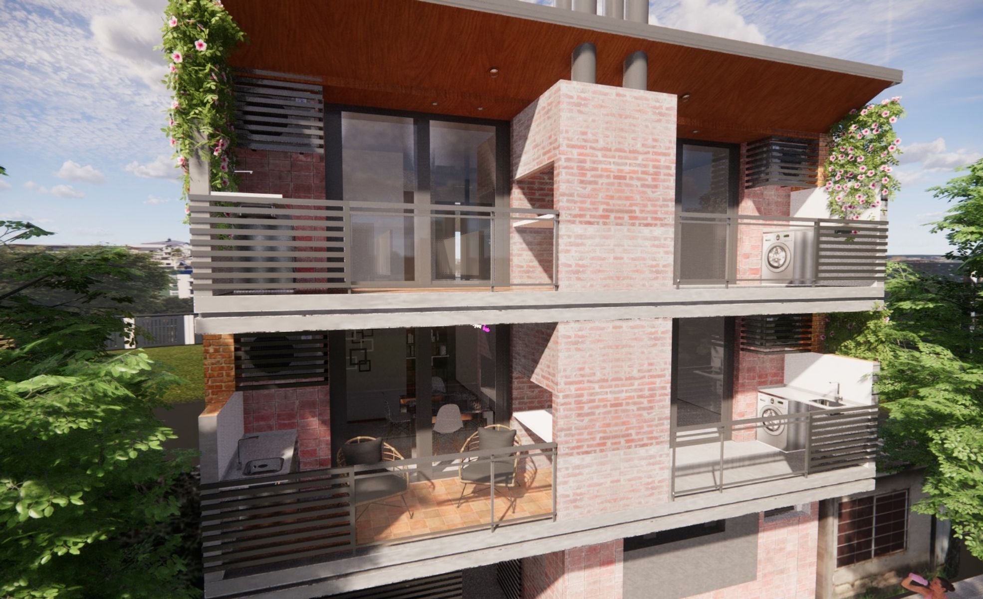 Departamento a estrenar de 2 dormitorios en planta baja con patios - 7