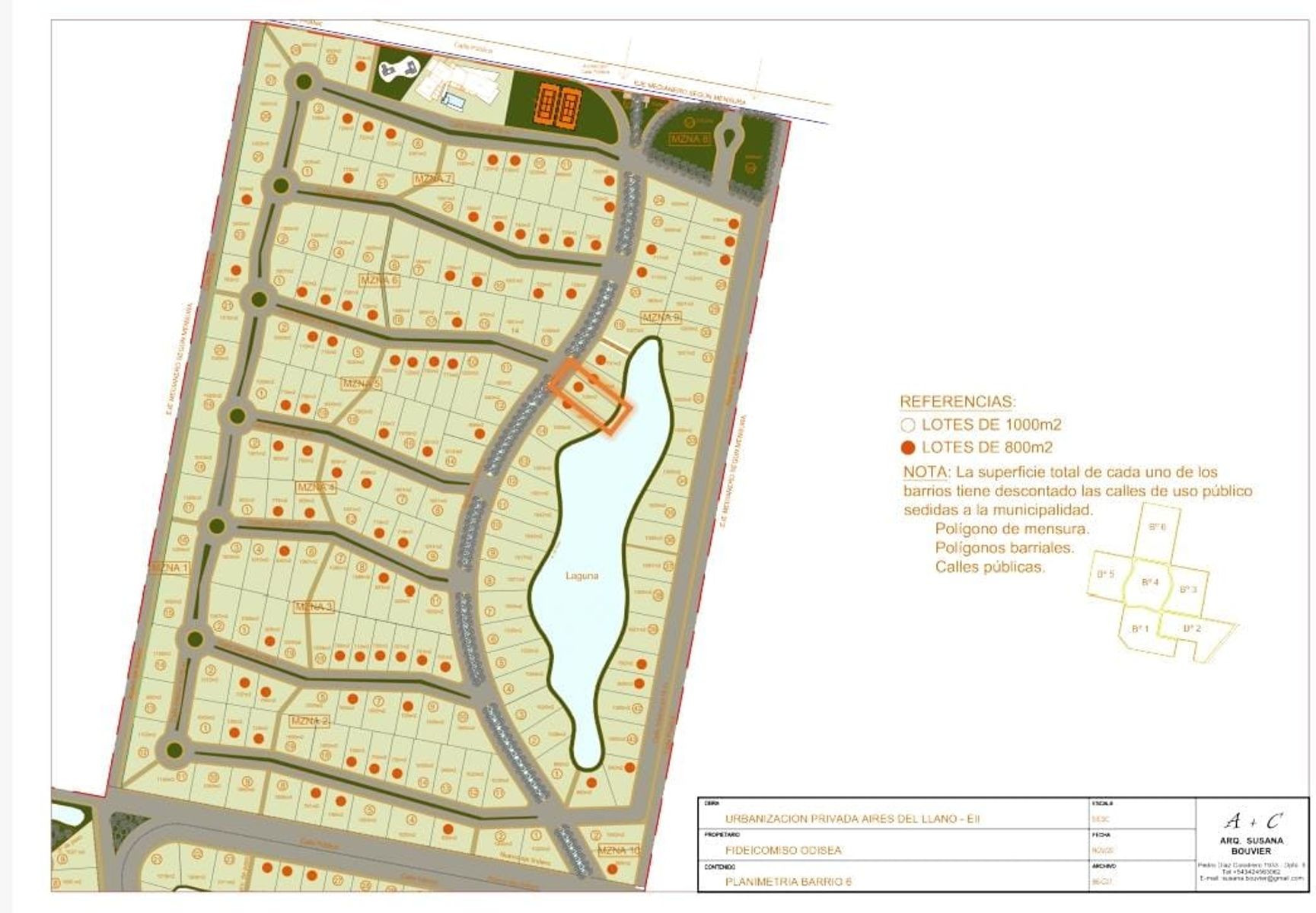 Nuevos Aires Lote 16 en manzana 9 del Barrio 6 La Mansa FINANCIADO - 2