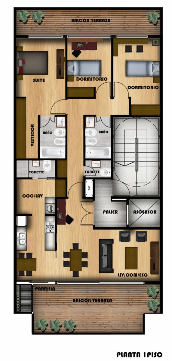 Villa Crespo 4 Ambientes C/dep y Balcon Aterrazado C/parrila Ind + Amenities — foto 5