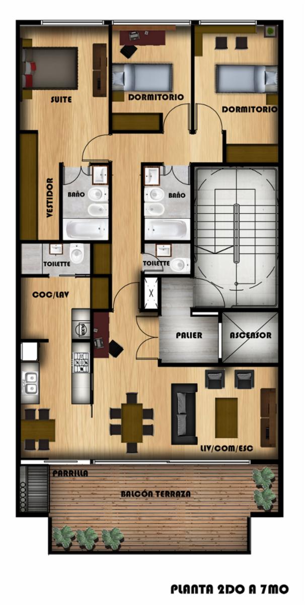 Villa Crespo 4 Ambientes C/dep y Balcon Aterrazado C/parrila Ind + Amenities — foto 6