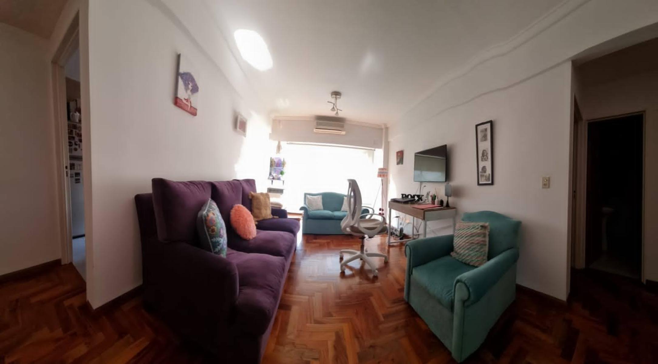 Excelente departamento 2 amplios ambientes