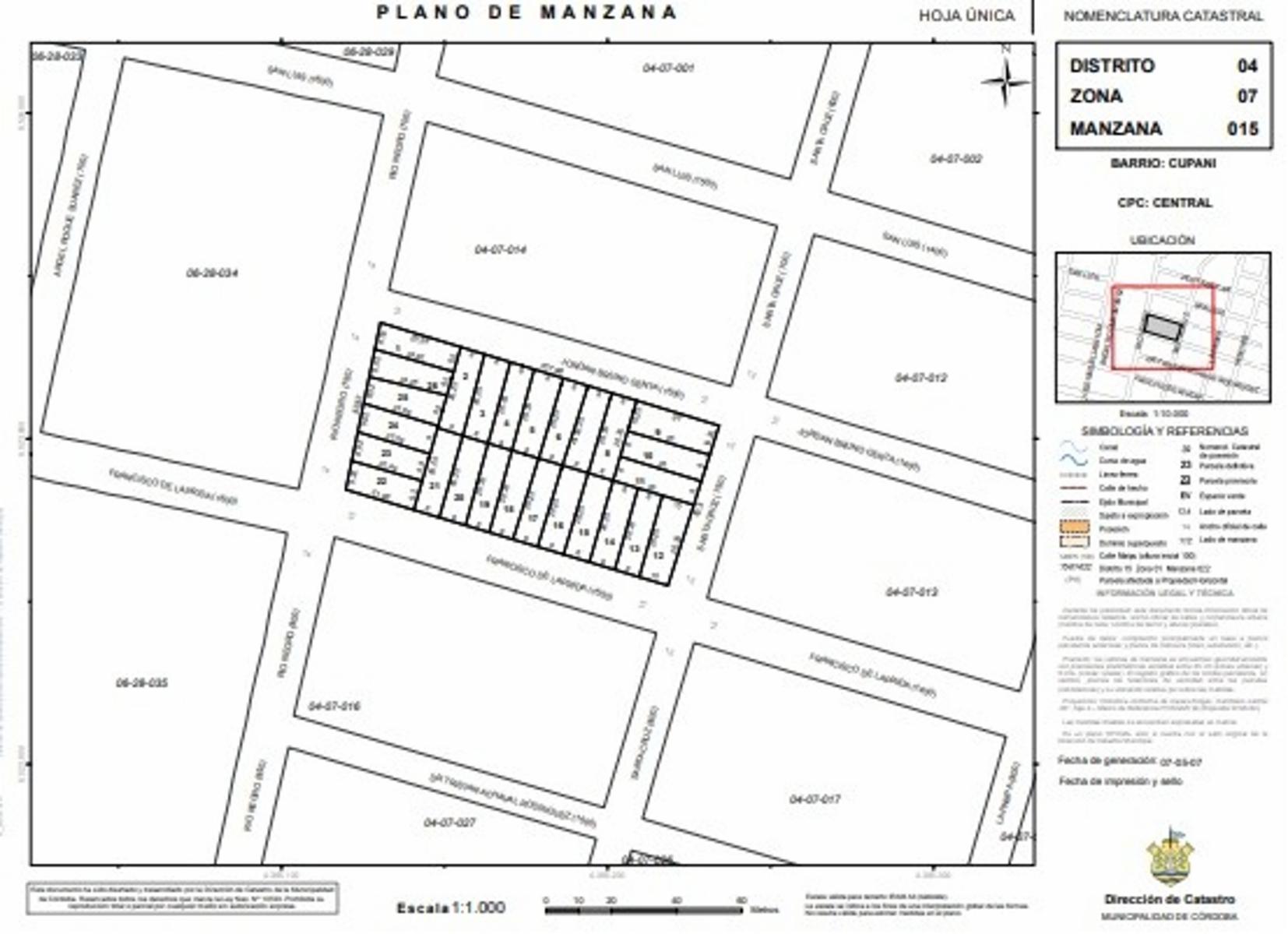 Venta Apto para Construir en Altura (8x26,25) 210m2 Zona 3 en Observatorio U$S60.000. — foto 7