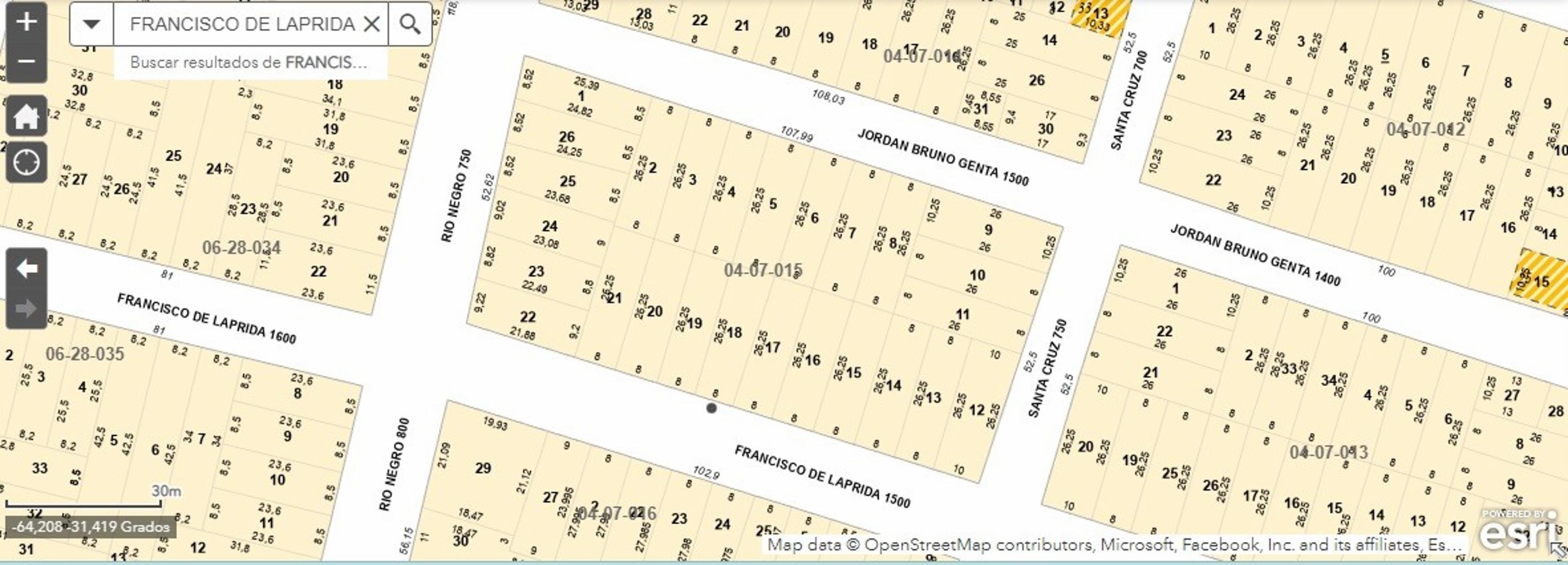 Venta Apto para Construir en Altura (8x26,25) 210m2 Zona 3 en Observatorio U$S60.000. — foto 8