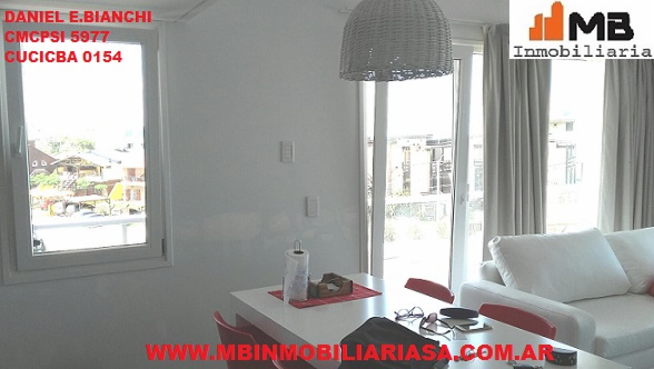 Villa Gesell venta 3 amb.c/balcón y cochera frente al mar en Medanos del Sur 1°P. — foto 4