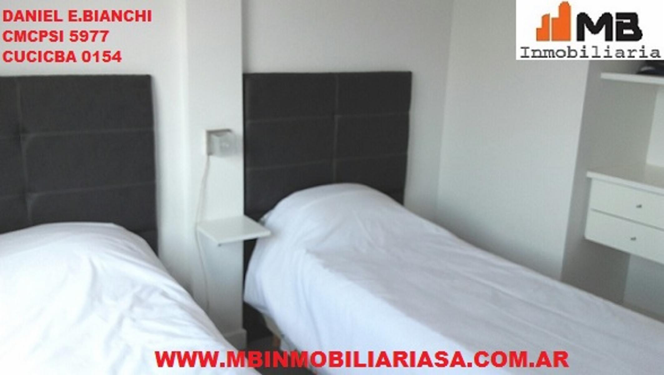 Villa Gesell venta 3 amb.c/balcón y cochera frente al mar en Medanos del Sur 1°P. — foto 9