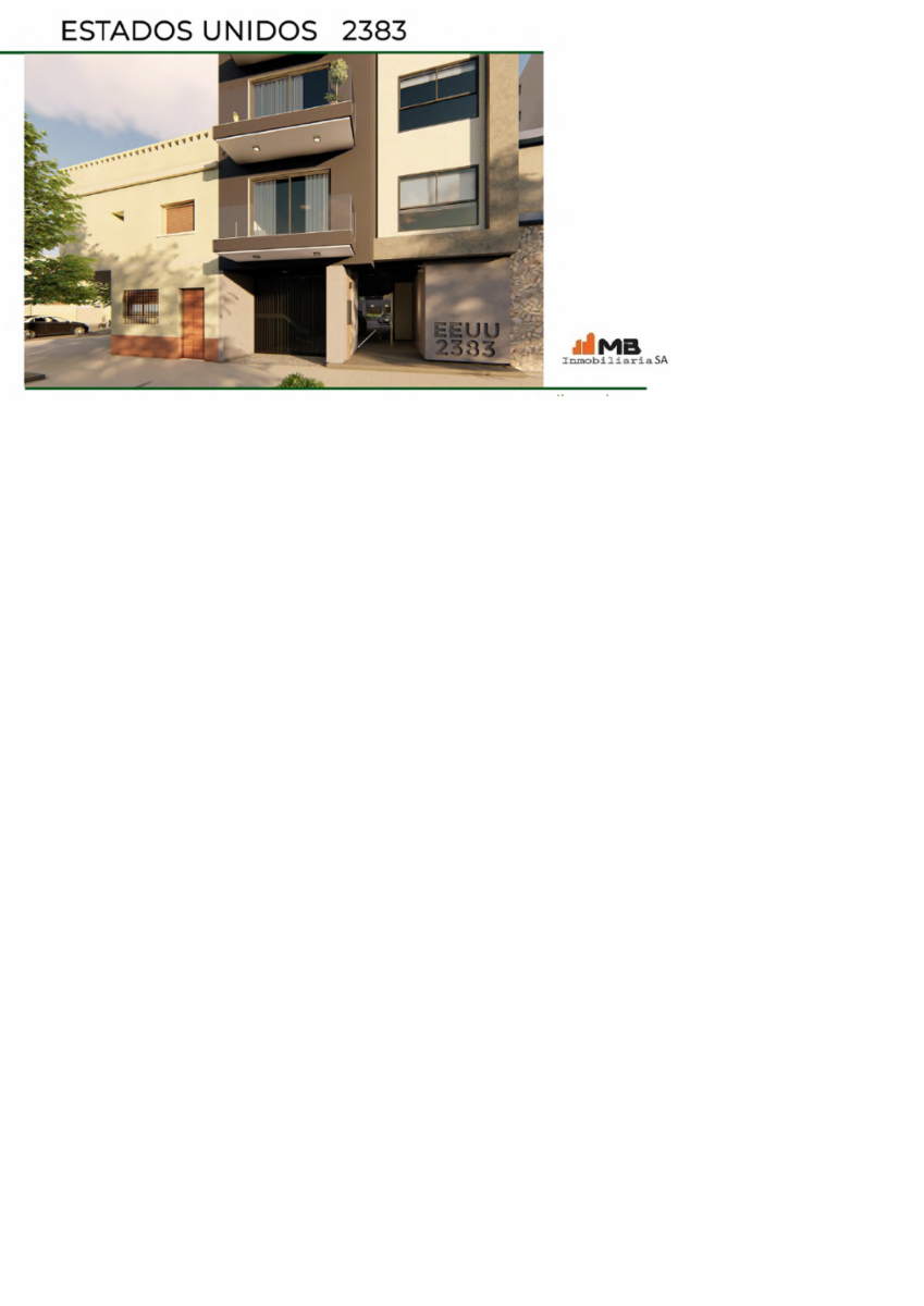 San Cristobal Venta Departamento 2 ambientes al frente. EE.UU al 2300 1°A. — foto 3