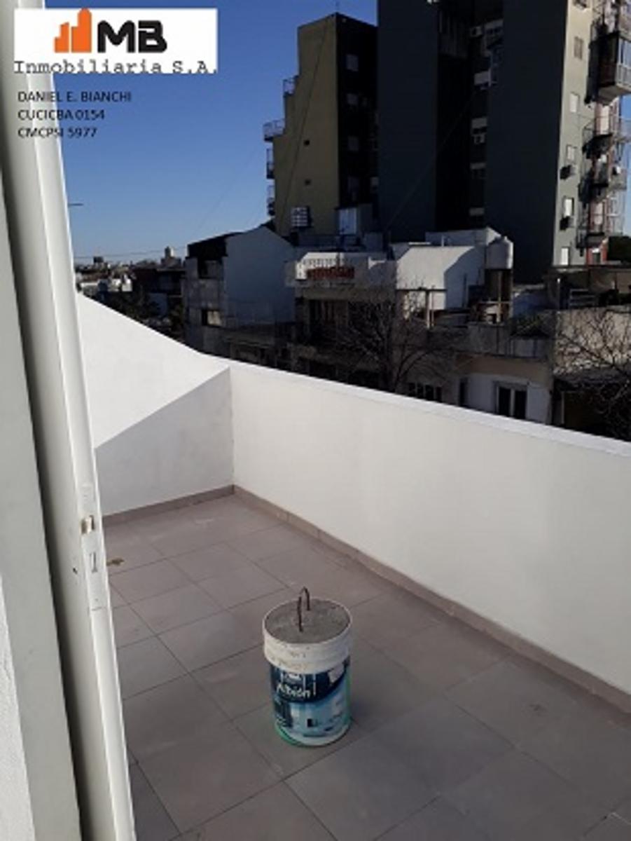 PARQUE CHACABUCO VENTA MONOAMBIENTE EN CONSTRUCCION CON BALCÓN Y TERRAZA. — foto 9