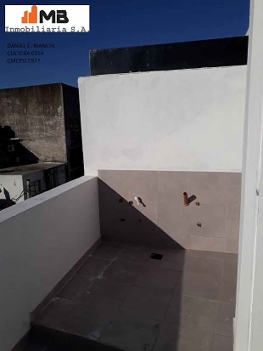 PARQUE CHACABUCO VENTA MONOAMBIENTE EN CONSTRUCCION CON BALCÓN Y TERRAZA. — foto 10
