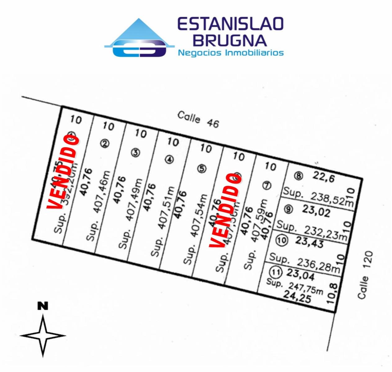 LOTEO CALLE 120 Y 46