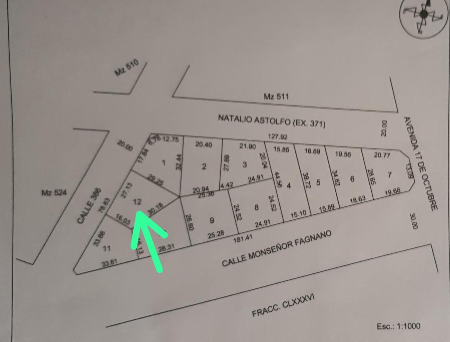 Lote en Barrio Salesiano - 2