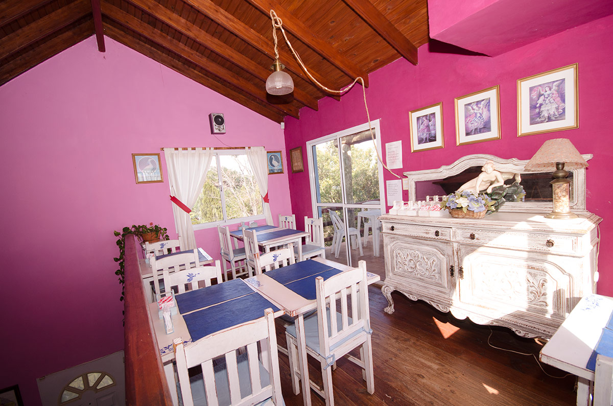 Casa de te EL ANGEL AZUL y vivienda sobre parque de 1500 m2 - 12