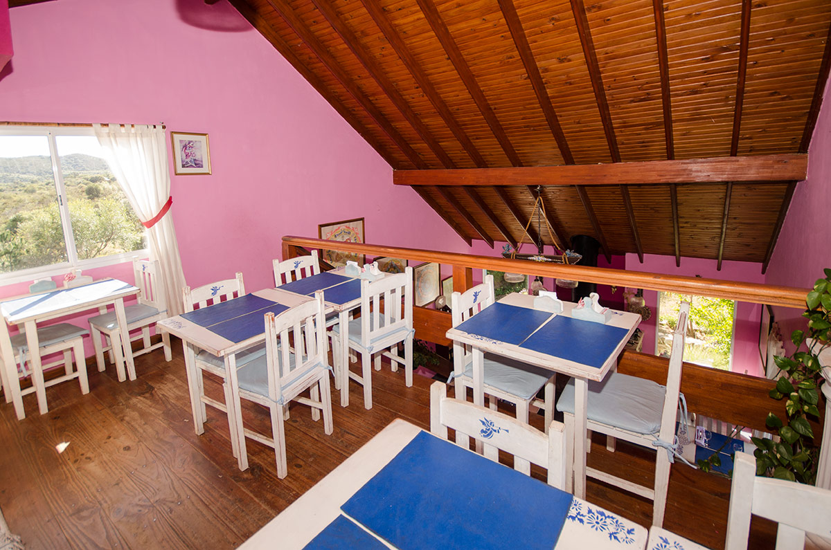 Casa de te EL ANGEL AZUL y vivienda sobre parque de 1500 m2 - 13