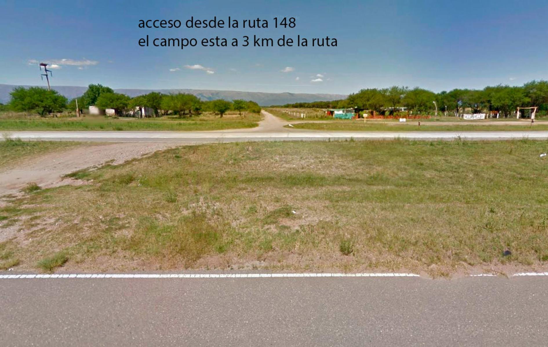 Campo 25 hs. a 9 km Aeropuerto Valle del Conlara - 1