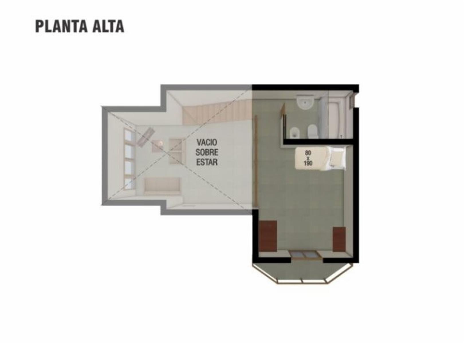 Country CHUMAMAYA, casa Duetto de Molles, 102 m2 constr. s/lote 1000 m2 — foto 5