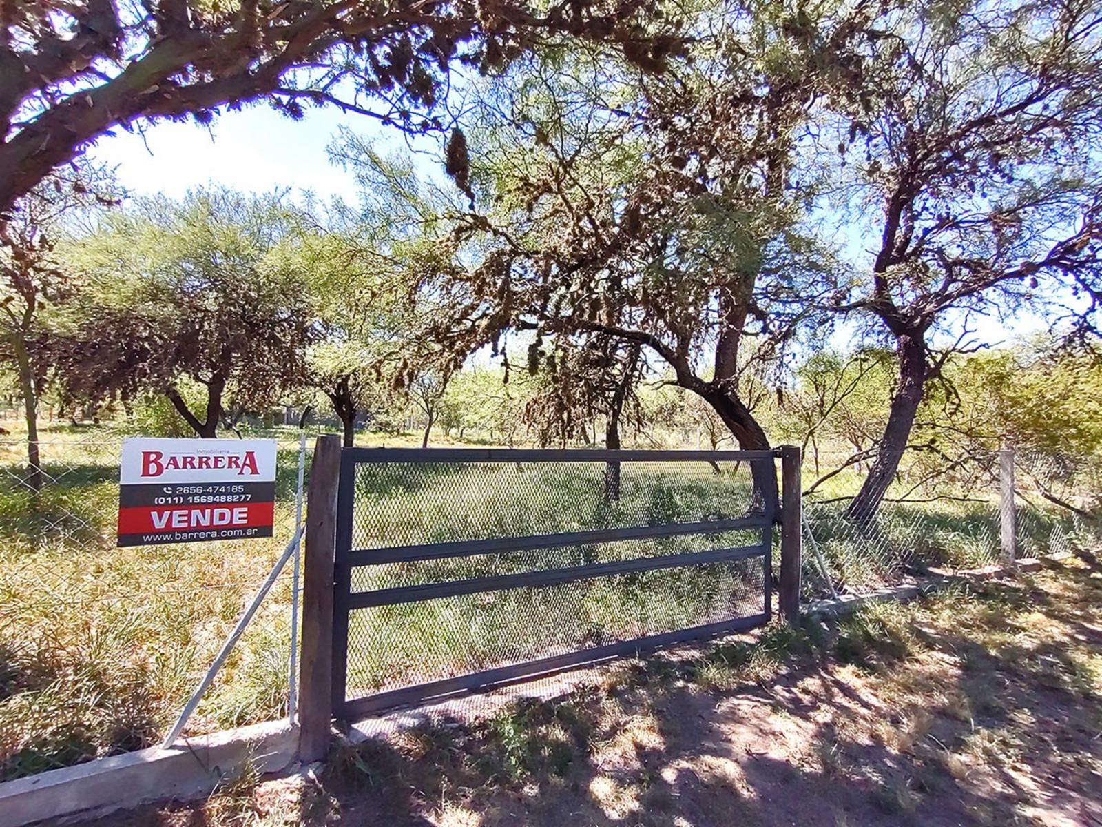 Villa de Merlo, Lote 1626 m2 a 500 mts ruta 1