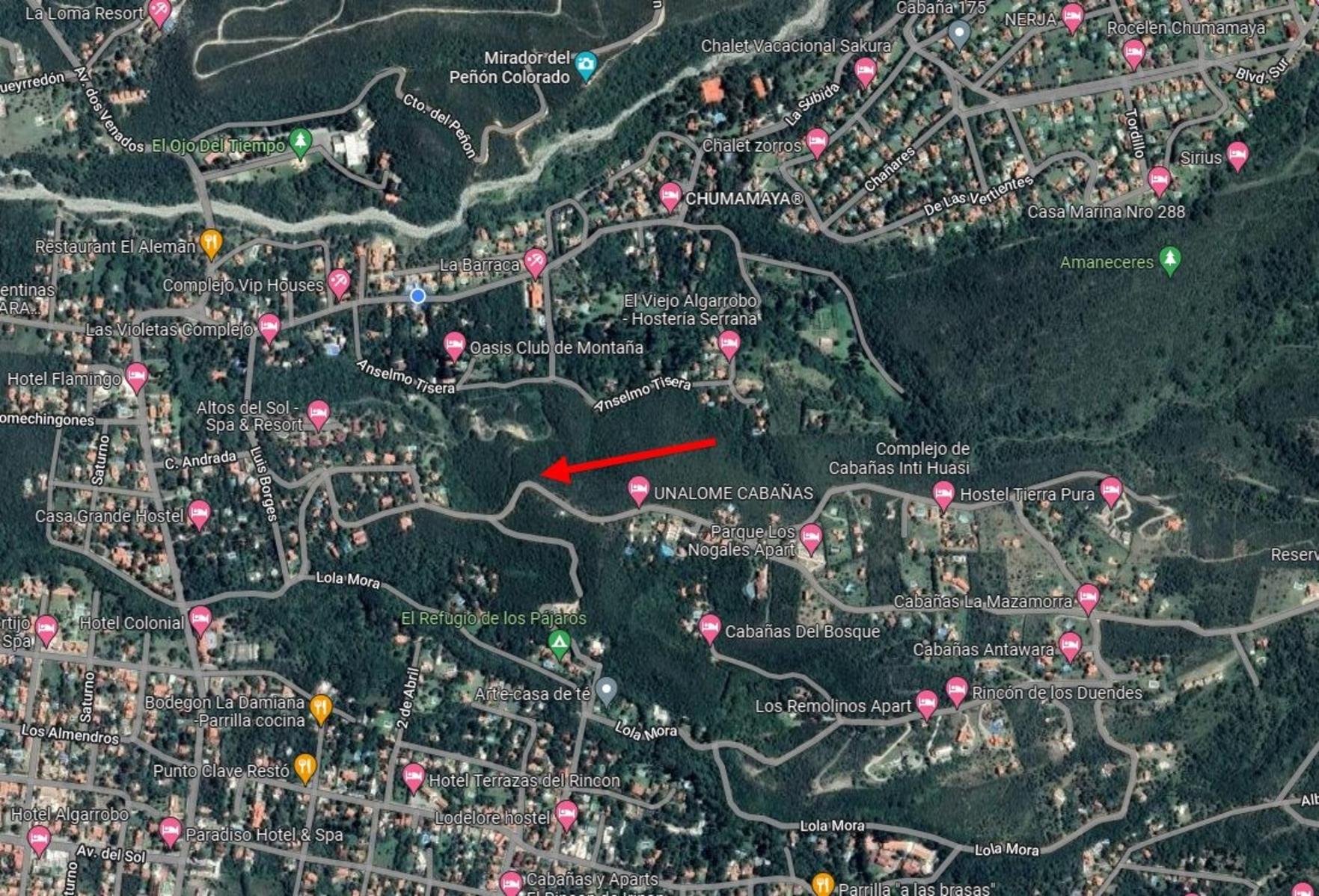 Lote en Los Nogales, Merlo, San Luis 8010 m2