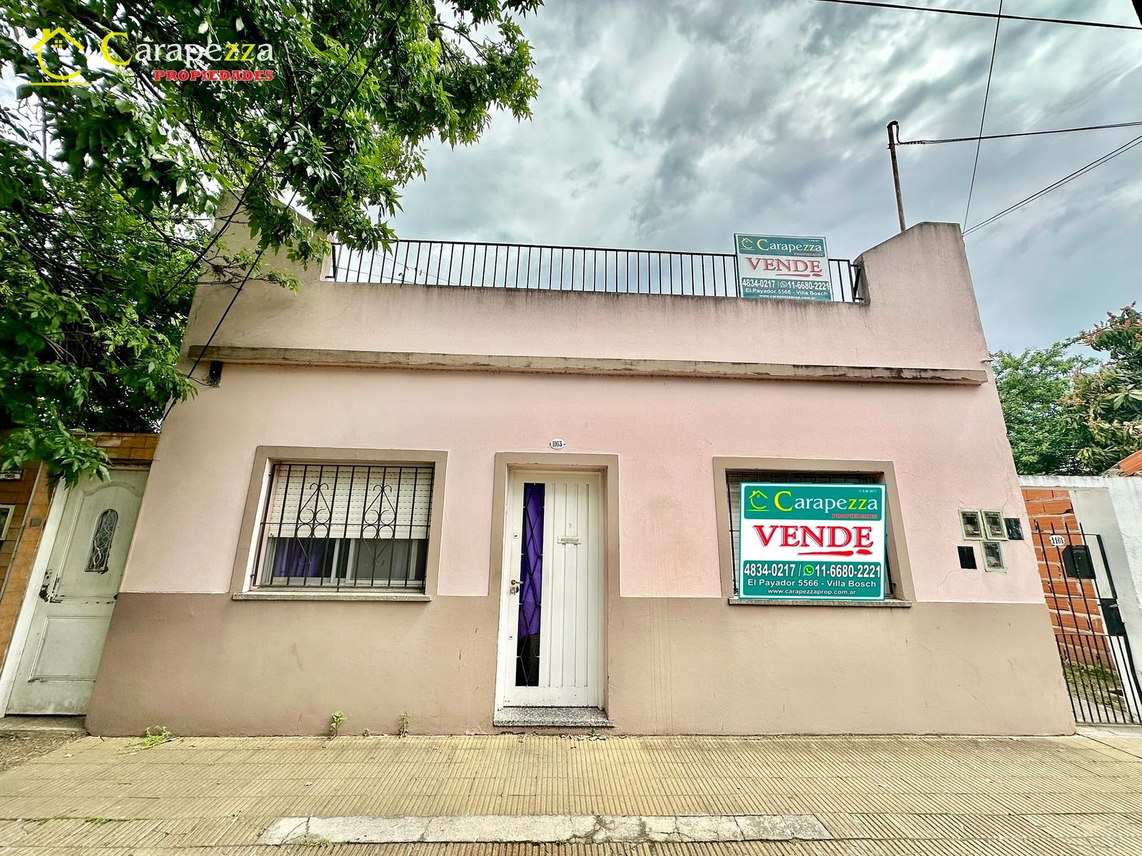 Departamento Tipo Casa 2 Amb en Venta, en Villa Bosch