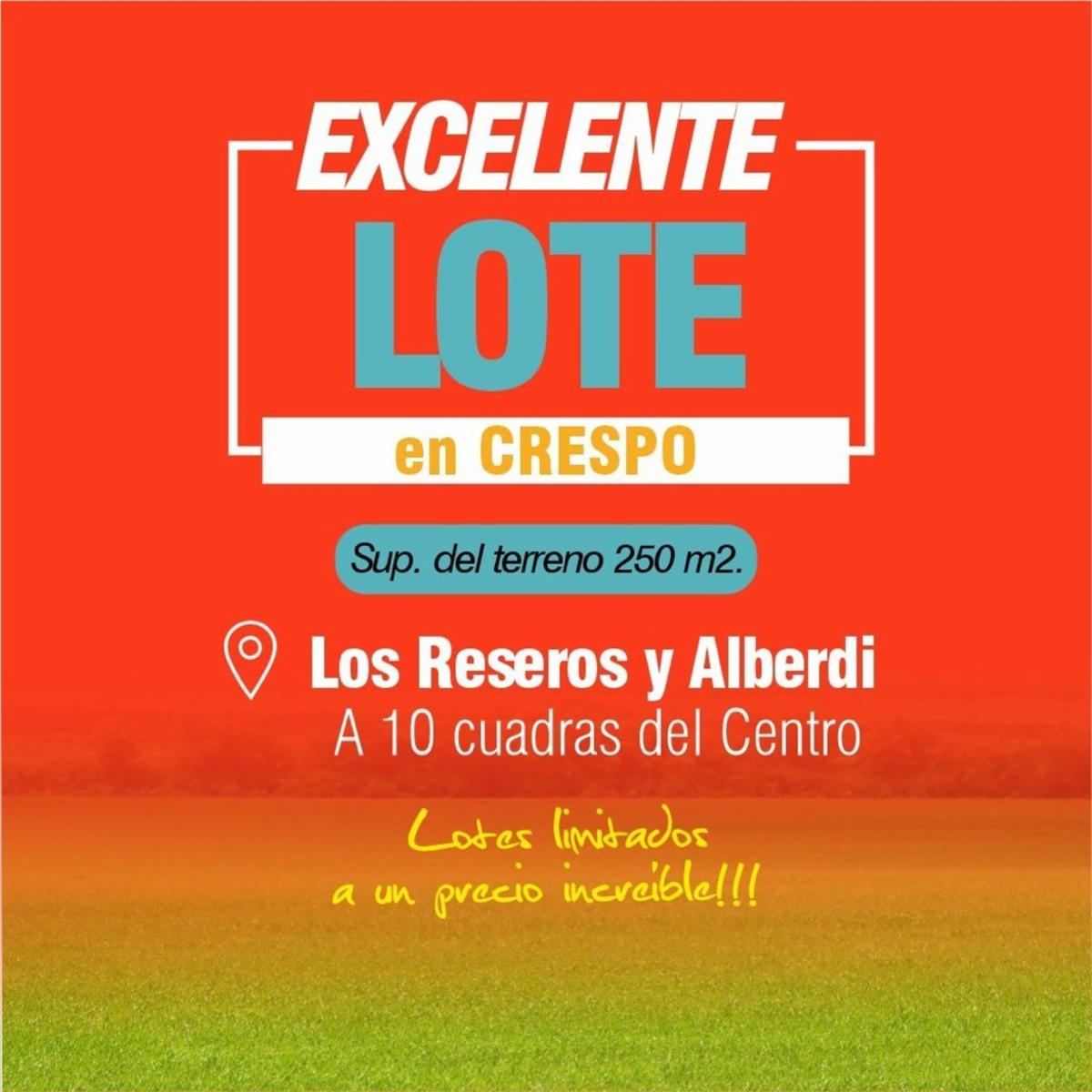 Loteo Francisco Crespo Financiación propia