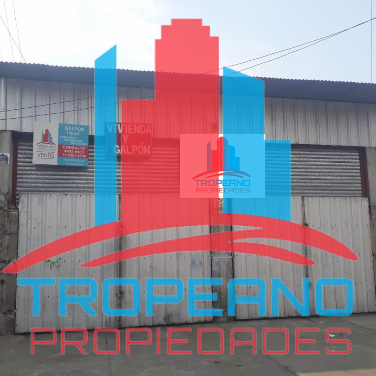 Galpón Con Dpto De 2 Ambientes En Venta, La Tablada.