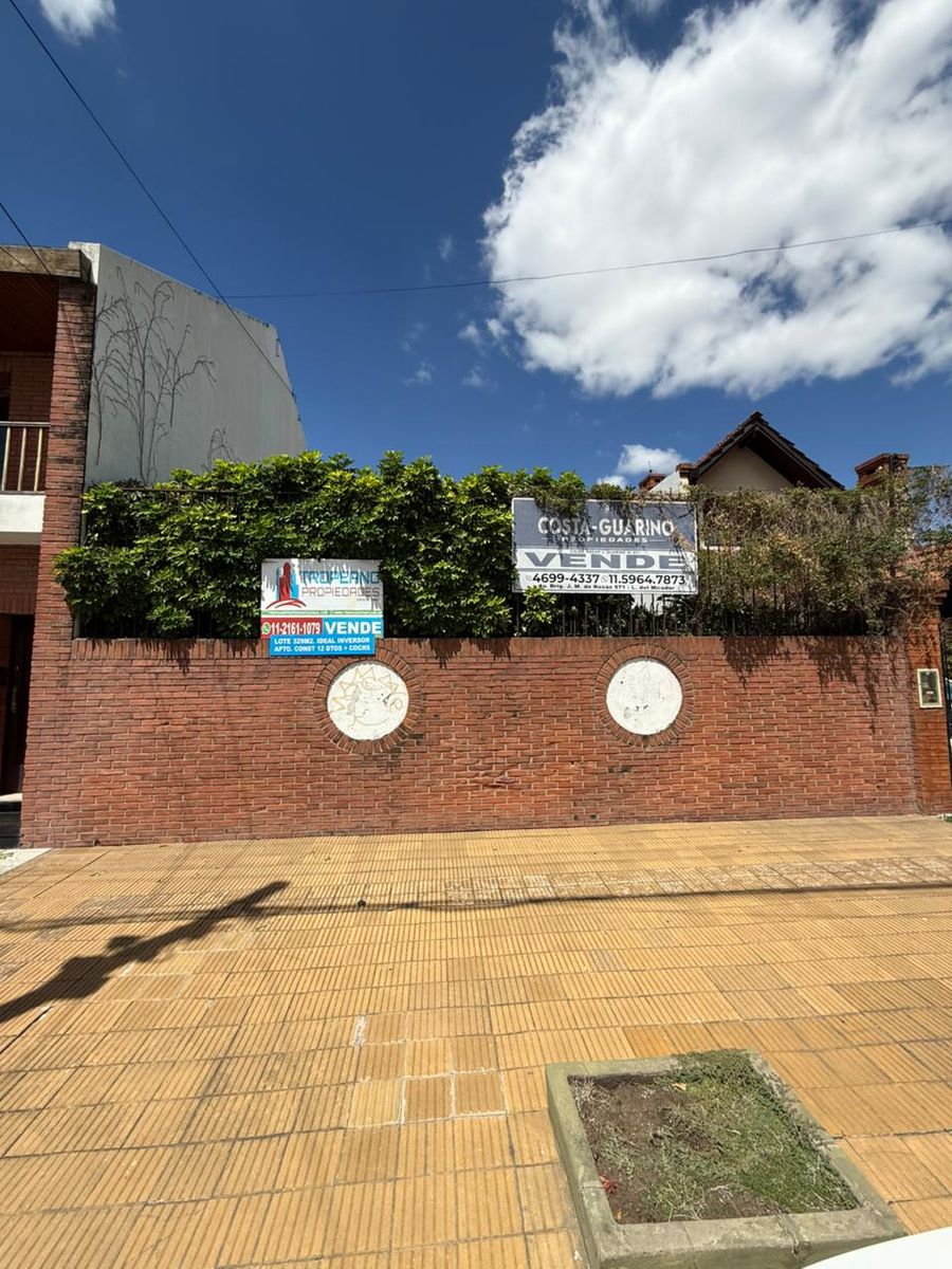 VENTA Lote 329 m2 Apto Construcctor - Inversores en Lomas del Mirador