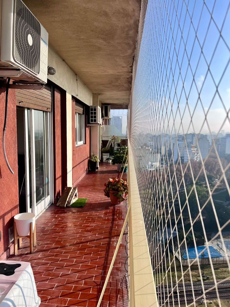 Departamento 3 ambientes piso alto balcon corrido - 7