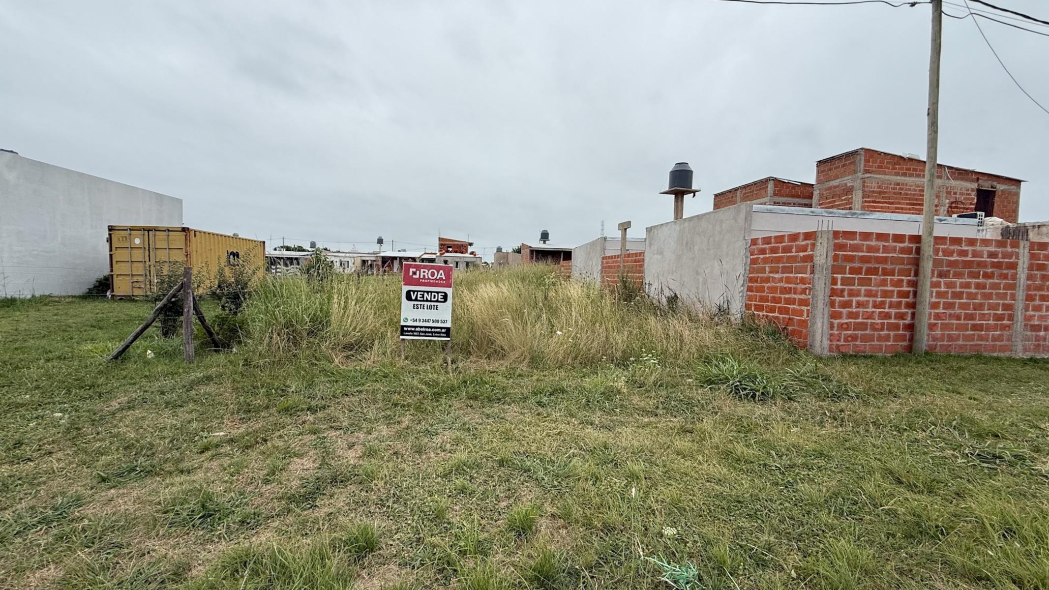 Terreno 10x40 en San Jose - Entre Rios