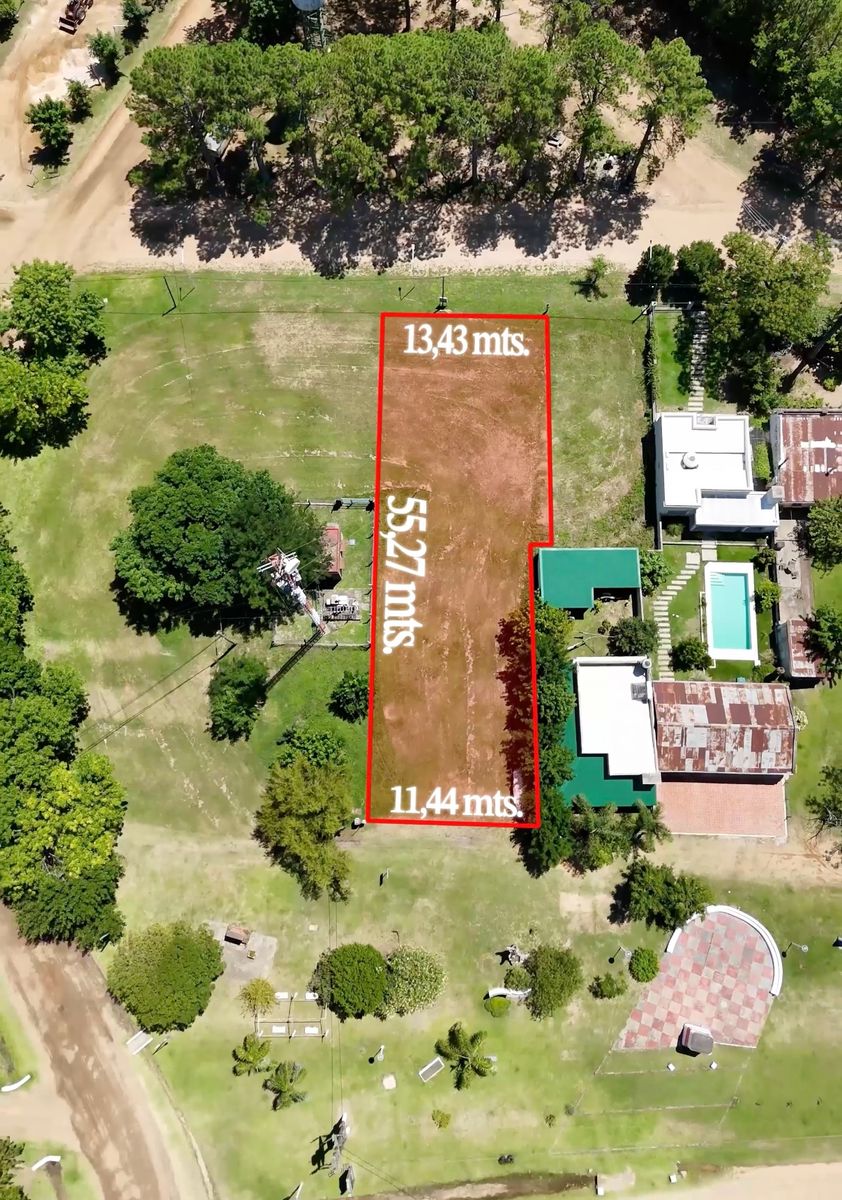 Terreno 672m2 en Pueblo Liebig