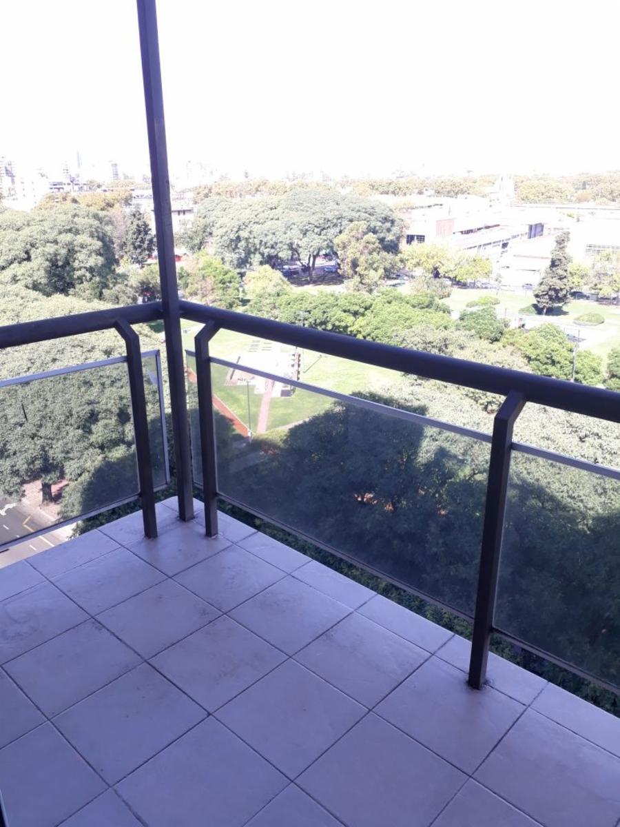 Monoambiente Corrientes al 6400 con cochera piso 9 vista a parque Pileta SUMA Laundry - 6
