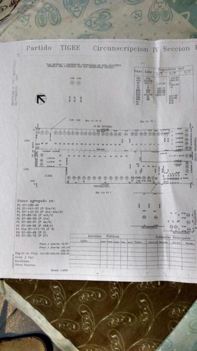 VENTA LOTE EN DIQUE LUJAN