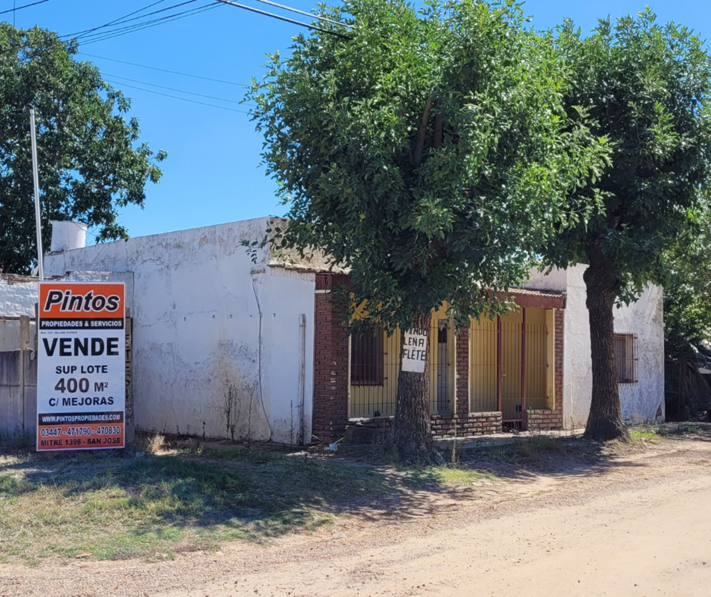 Casa a reciclar sobre calle Junín esquina Irigoyen. SAN JOSE
