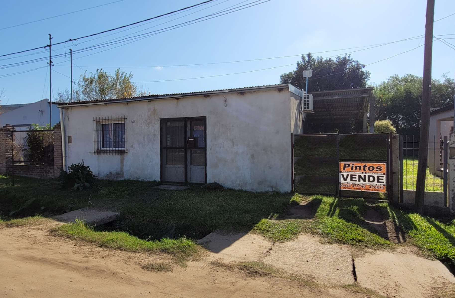 Casa sobre calle Primera Junta. SAN JOSE.