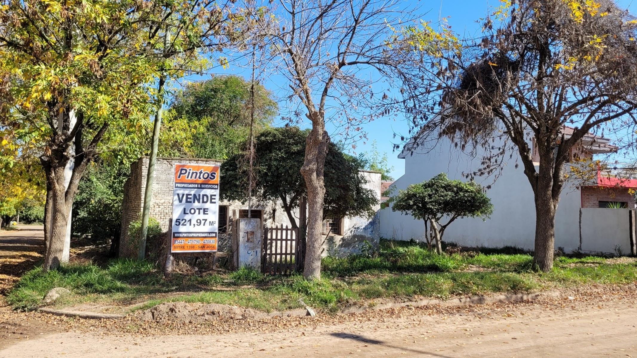 Lote con casa a reciclar sobre calle Urquiza. SAN JOSE. — foto 3