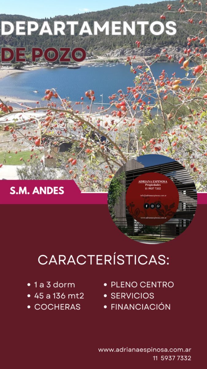 Departamentos de Pozo en San Martín de los Andes Centro. Ideal inversión - 2