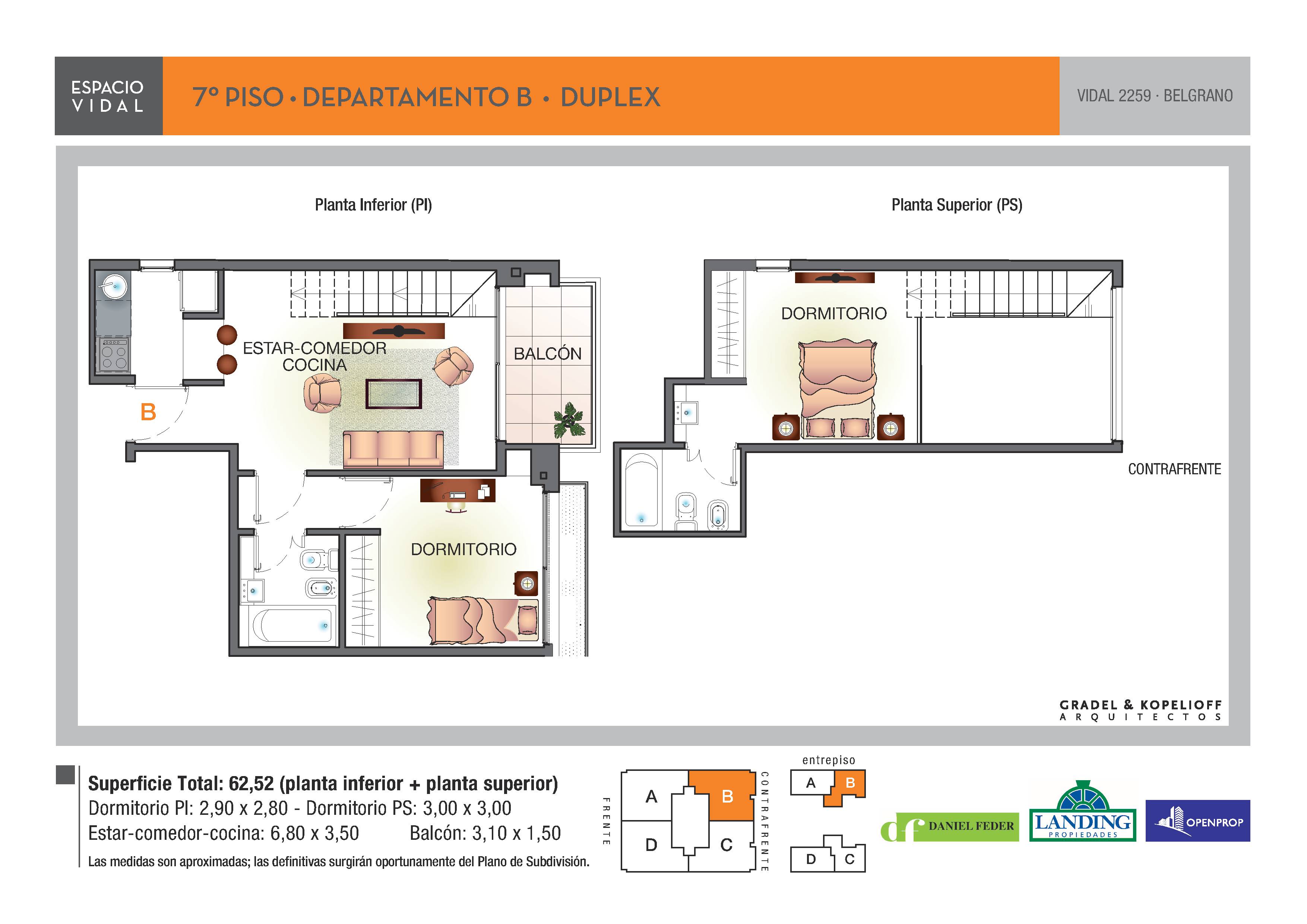 A estrenar DUPLEX c/ balcon, toilette y Amenities en Belgrano - opcion cochera — foto 3