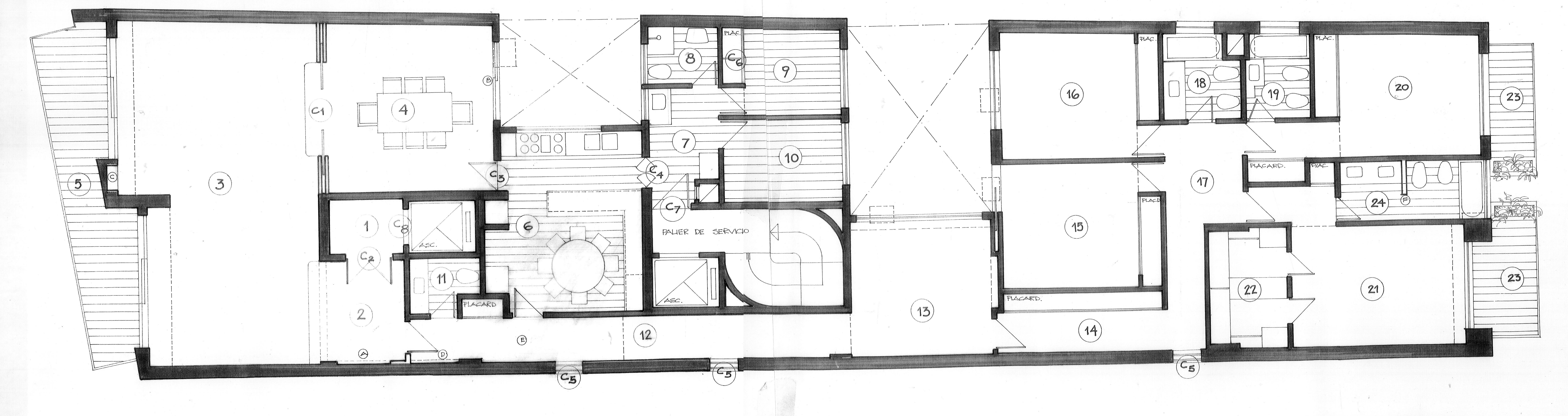 RECOLETA - Piso de Catg. Viv. 24hs. 2 Cocheras Fijas, Baulera, Balcon Aterrazado 3 Dorm (1 en suite), Gran Cocina, 2 Dependencias. — foto 2