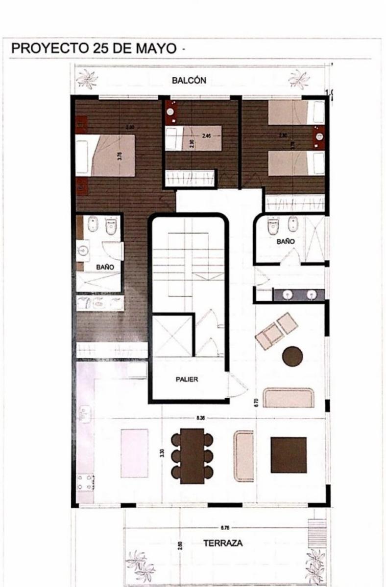 DEPARTAMENTO 64 M2 CON COCHERA / VENTA EN POZO / — foto 2