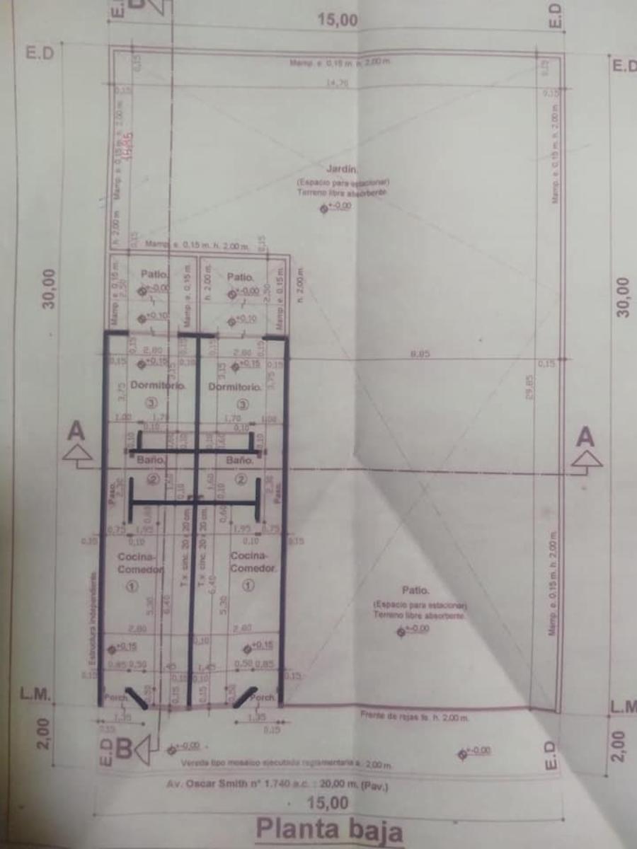LOTE EN VTA CON 2 DPTOS — foto 3