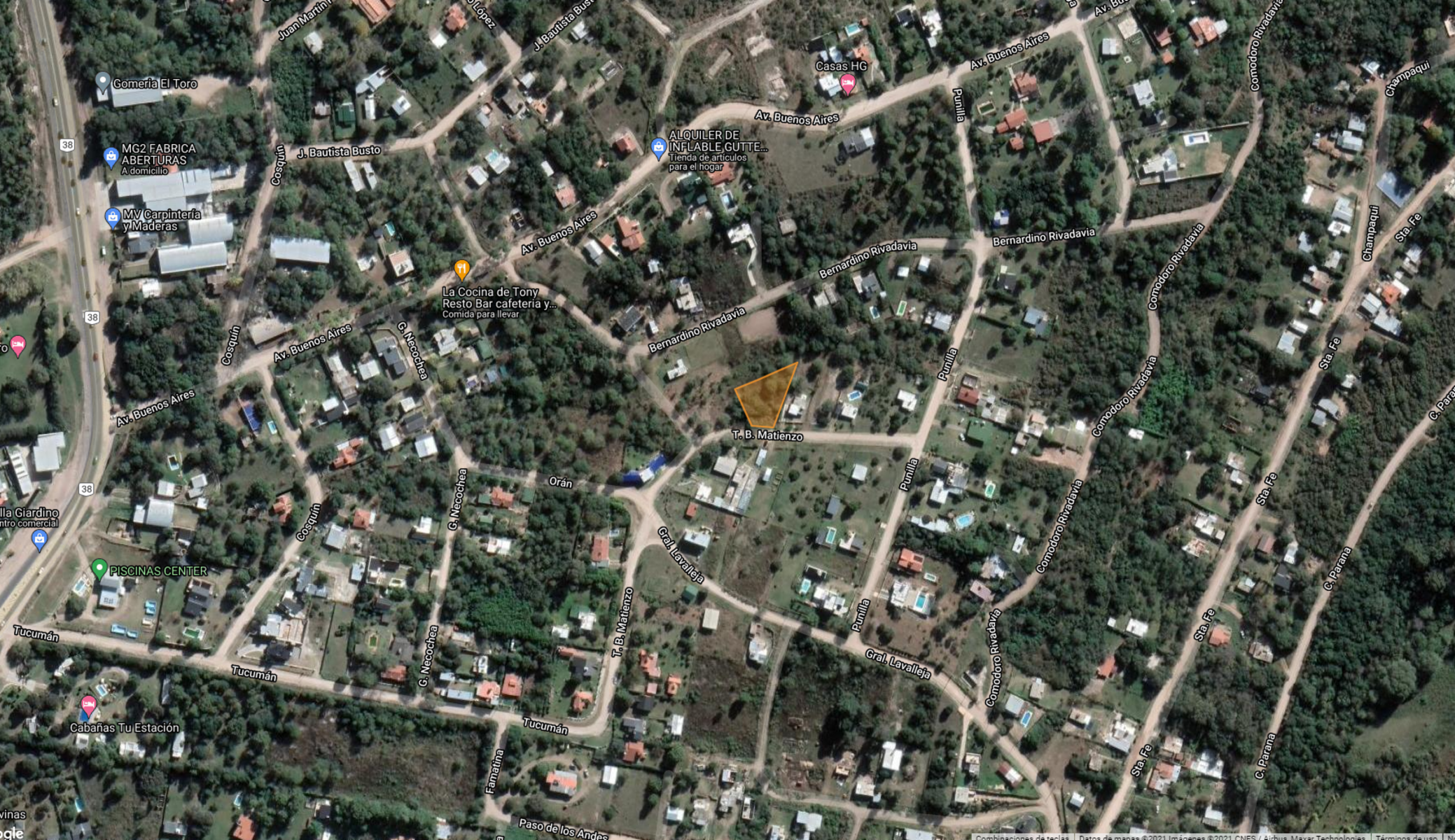 Terreno con Escritura 808 m2 , Huerta Grande, Cordoba — foto 3