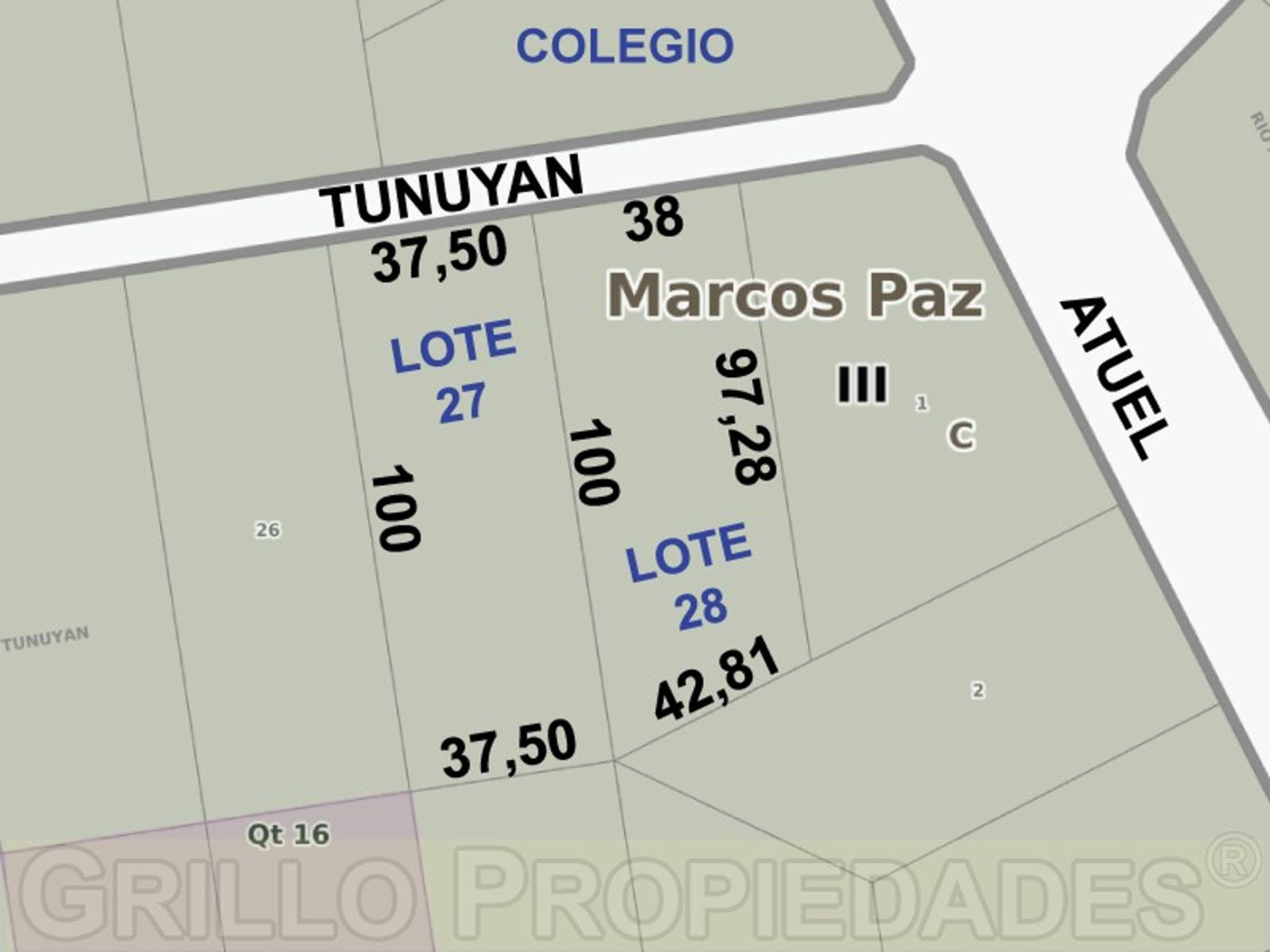 Lotes de terreno por 7309m2 en barrio Urioste, Marcos Paz. — foto 2