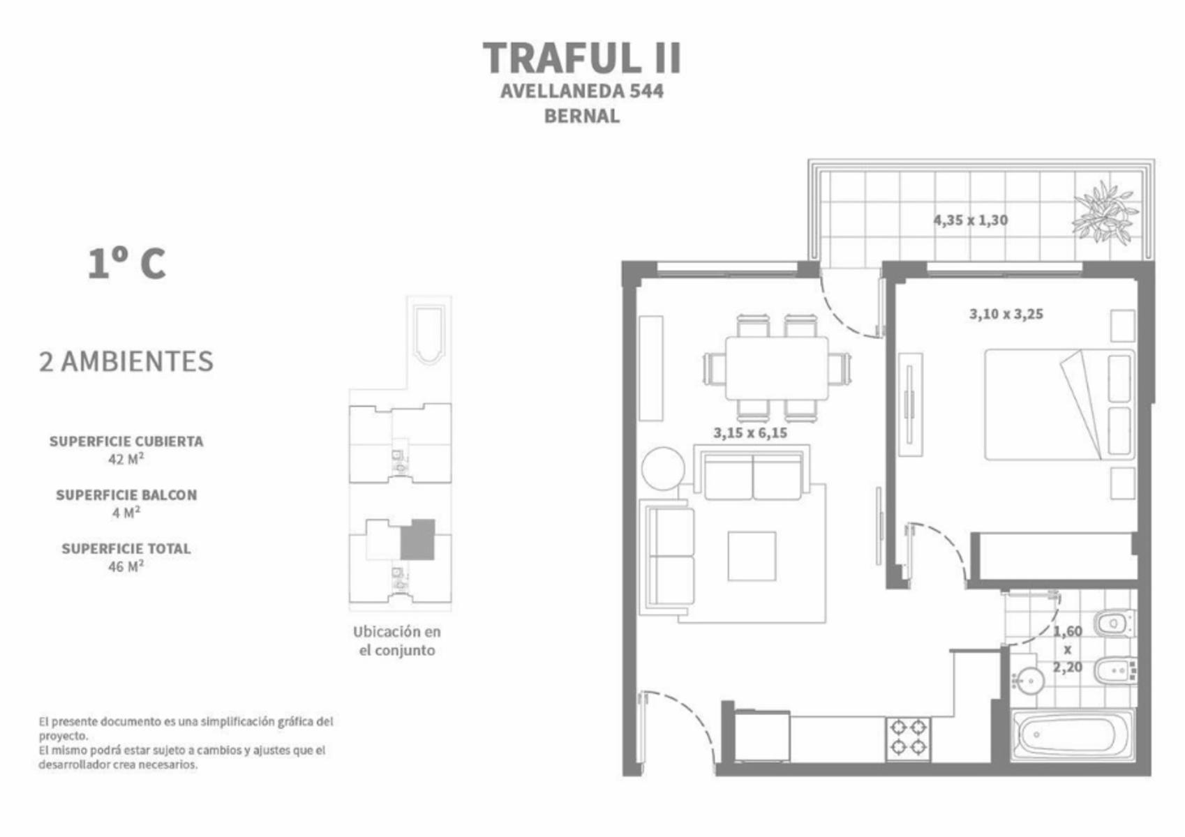 Departamentos de 2 y 3 ambientes en Bernal — foto 6