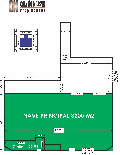 Galpon en alquiler /wilde /3200m2 - 3