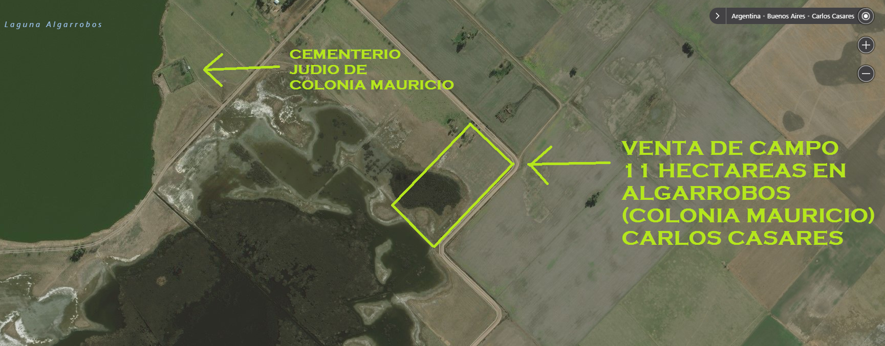 VENTA DE QUINTA 11 HECT. EN ALGARROBOS - 2