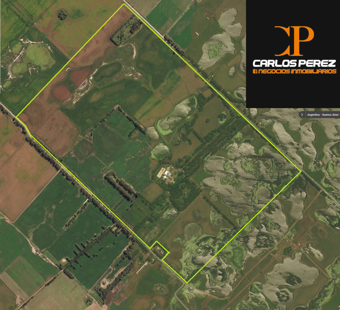 CAMPO 309 HECTAREAS EN CADRET CARLOS CASARES - 1