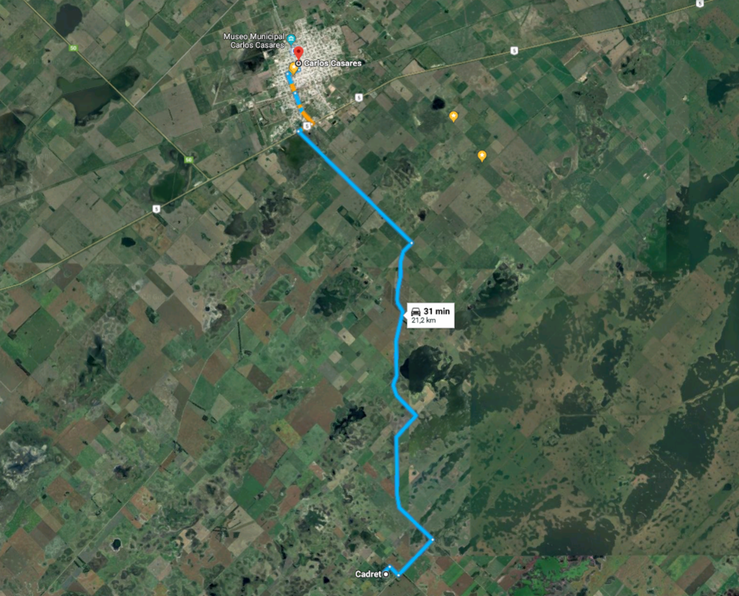 CAMPO 309 HECTAREAS EN CADRET CARLOS CASARES - 3