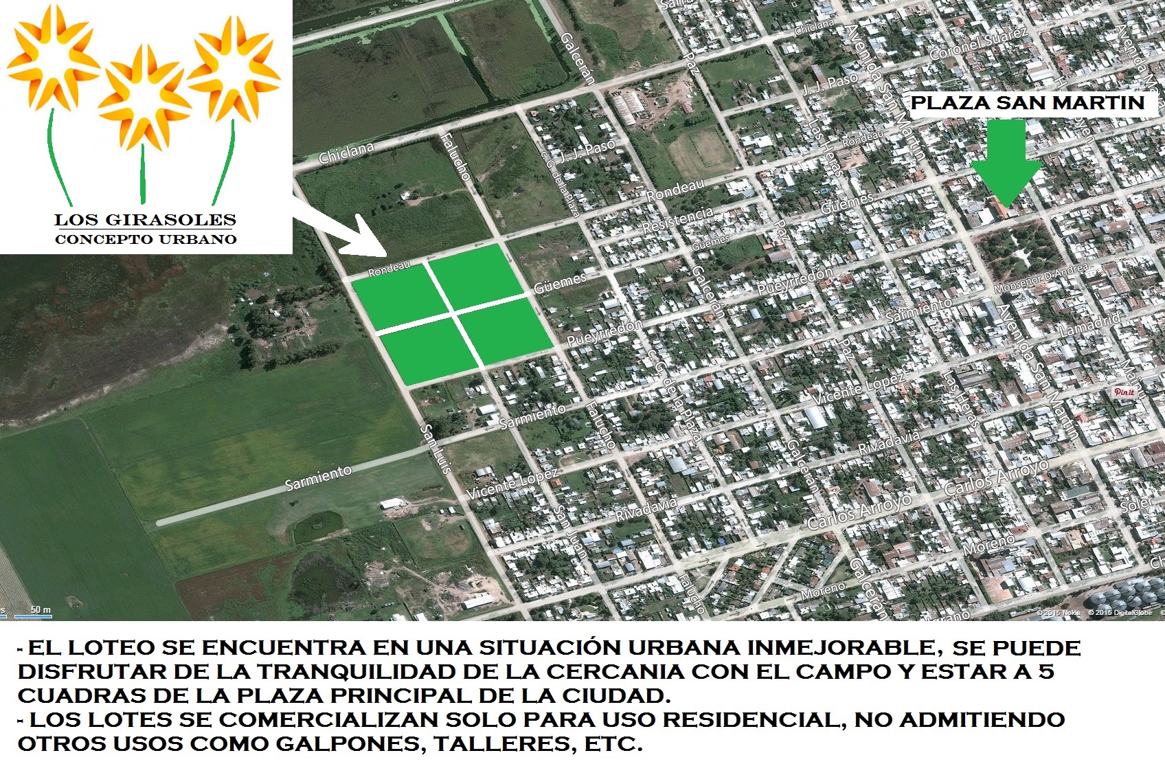 LOTEO "LOS GIRASOLES" CONCEPTO URBANO. - 2
