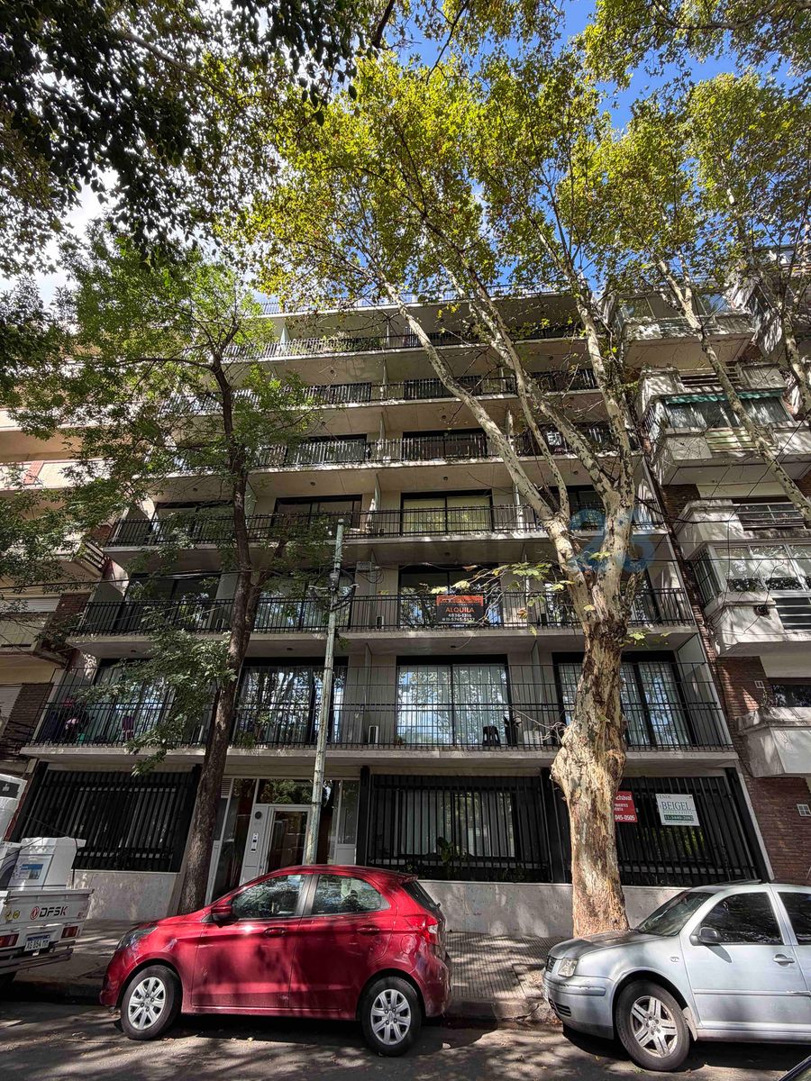 Departamento monoambiente con balcon y terraza en alquiler - Colegiales - 1