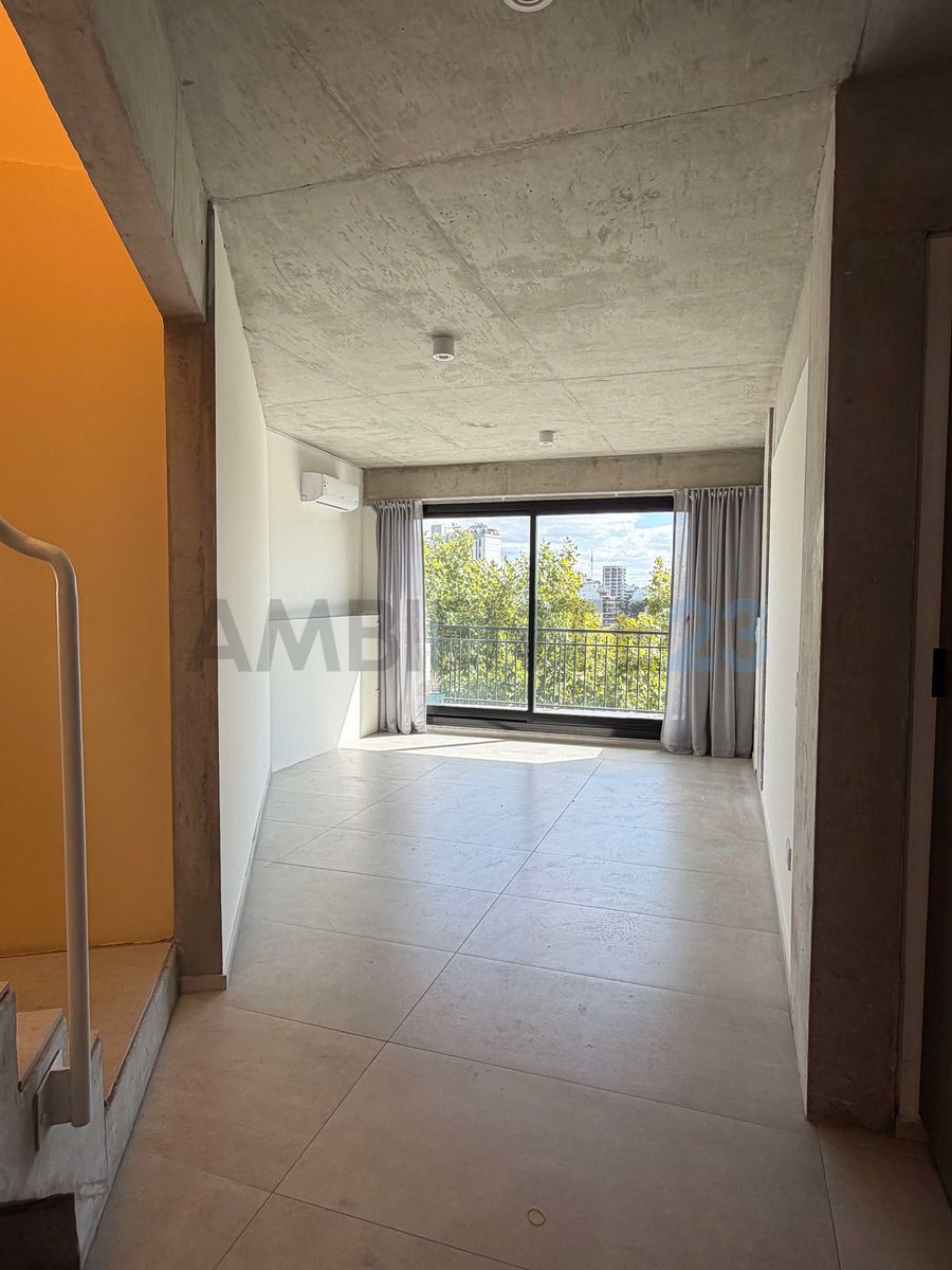 Departamento monoambiente con balcon y terraza en alquiler - Colegiales - 8