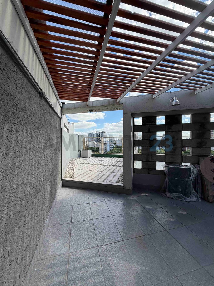 Departamento monoambiente con balcon y terraza en alquiler - Colegiales - 14