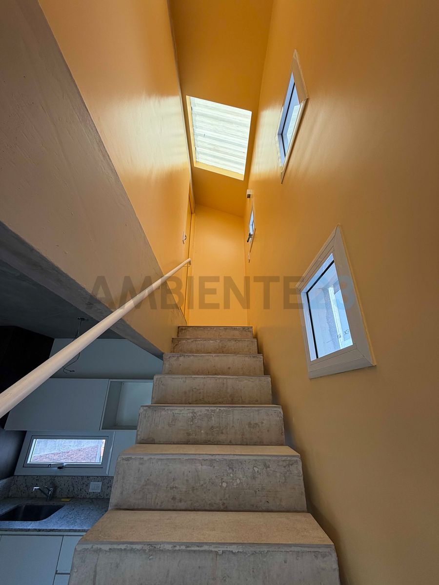 Departamento monoambiente con balcon y terraza en alquiler - Colegiales - 15
